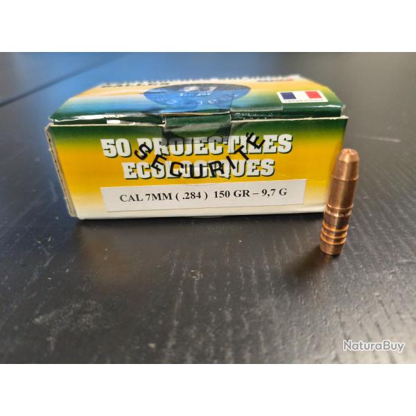 34 ogives GPA cal 7mm (.284) 150 grains