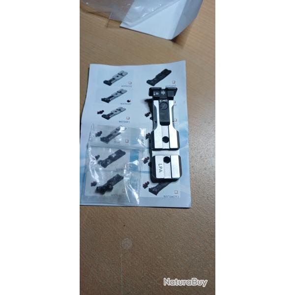 Mire LPA avec rail picatinny pour Smith & Wesson 686