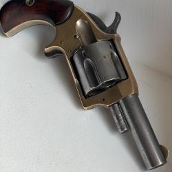 Revolver Hopkins & Allen Blue Whistler calibre 41 &agrave; restaurer