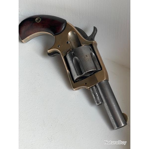 Revolver Hopkins & Allen Blue Whistler calibre 41 � restaurer
