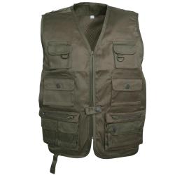 Gilet reporter enfant KAKI 14A