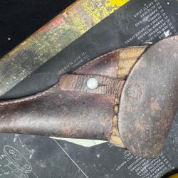Holster, &eacute;tui pour revolver 1882 ou 1882/28. R&eacute;glementaire suisse.