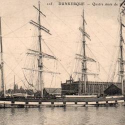 Carte Postale Ancienne Bateau Dunkerque -N&deg;7723