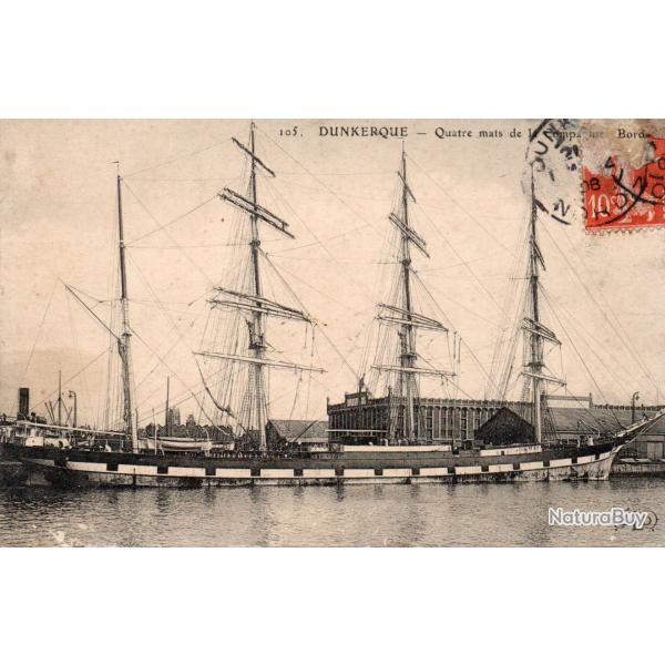 Carte Postale Ancienne Bateau Dunkerque -N�7723