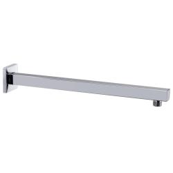 Bras de support de douche Carr&eacute; Inox 201 Argent&eacute; 40 cm