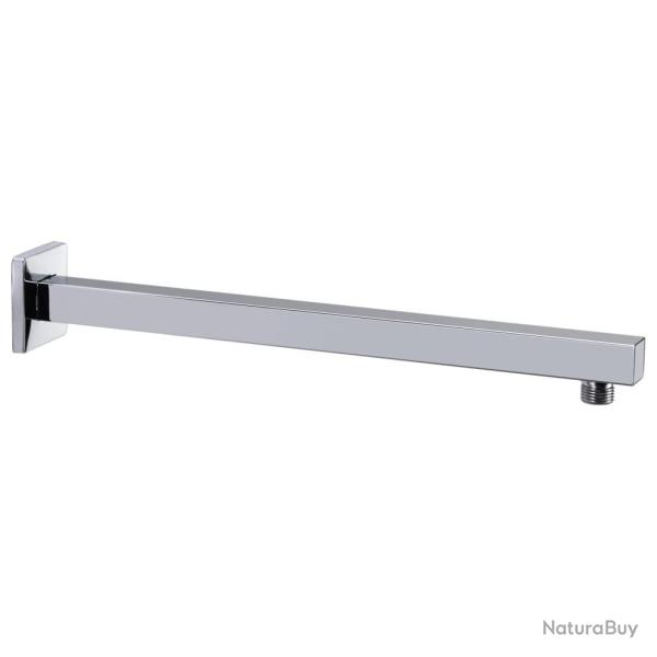 Bras de support de douche Carr� Inox 201 Argent� 40 cm