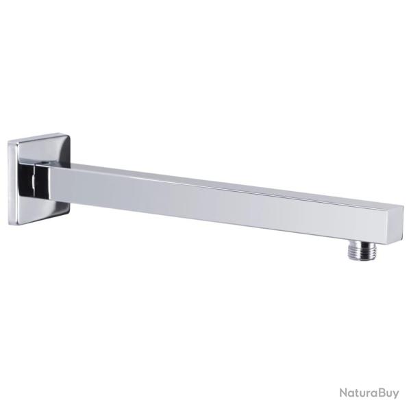 Bras de support de douche Carr� Inox 201 Argent� 30 cm