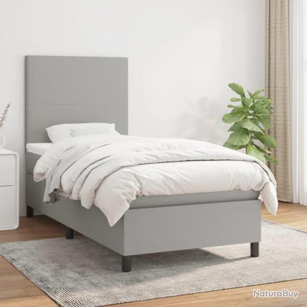 Ensemble de Canap�s avec coussin 8 pcs Gris clair polyrotin