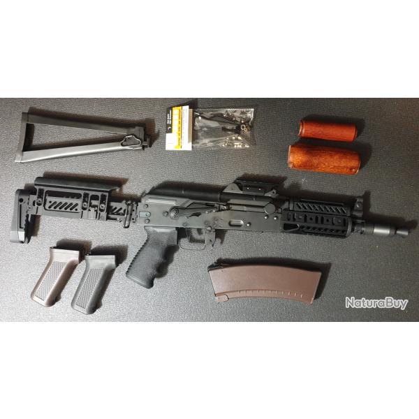 AKSU74 Cyma Platinum CM.055 AEG Eshooter ETU Neuve + Kit Zenitco 5KU Neufs