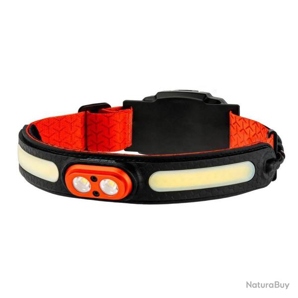 NEBO CurveBeam 600 Flex - Lampe Frontale LED Rechargeable 600 Lumens - Randonn�e & Outdoor