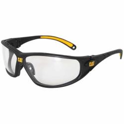 Caterpillar TREAD Lunettes de Protection Polycarbonate - Confort et S&eacute;curit&eacute; Terrain Jaune (1.2)