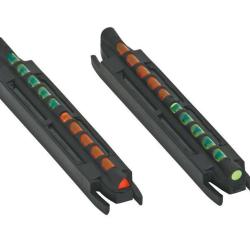 HiViz Guidon Aimant&eacute; 2 en 1 TO300 Fibre Optique - Vis&eacute;e Rapide Chasse Toutes Conditions