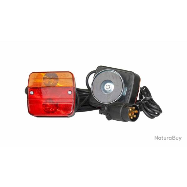 Berger + Schr�ter Kit Feux de Signalisation Porte-Gibier Fixation Magn�tique - S�curit� Remorquage C