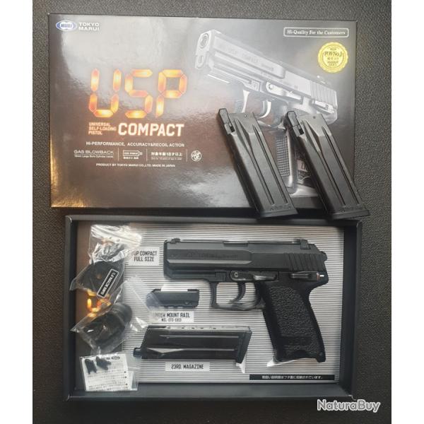 Marui GBB USP Compact + 2 Chargeurs