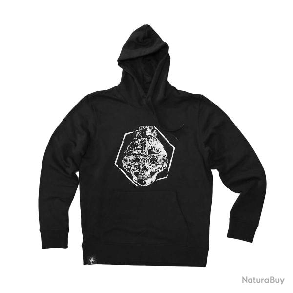 Lara Tactical Hoodie Lara Tactical Grenouille Casque - Noir - S