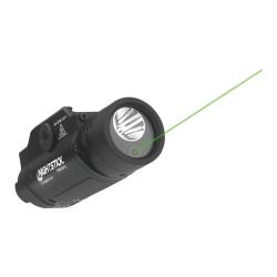 Lampe tactique pour arme de poing Nightstick TWM-30-GL 1200 lumens avec laser vert