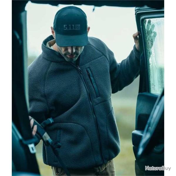 Veste Hq Tech Fleece Ml H Blueblood