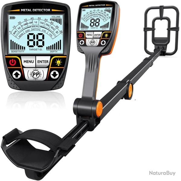 D�tecteur M�taux TX640 Pliable Haute Pr�cision Terrain IP68