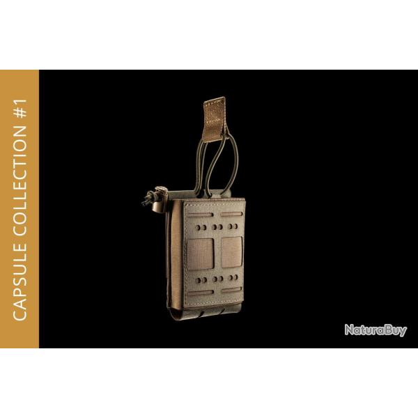 Porte Chargeur Multicalibre 1 Eot Avec Attache Zip Laterale Pour Cote Ga