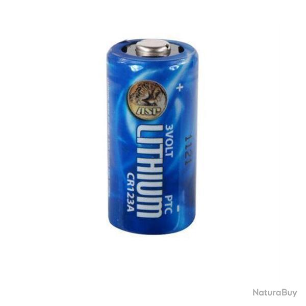 2 Piles Cr123A Lithium En Blister