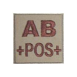 Patch Groupe Sanguin A- Tan