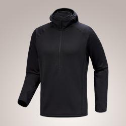 Delta Ar Half Zip Hoody -Ranger Green -L