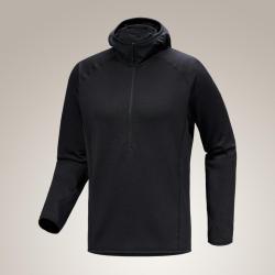 Delta Ar Half Zip Hoody -Black -Xl
