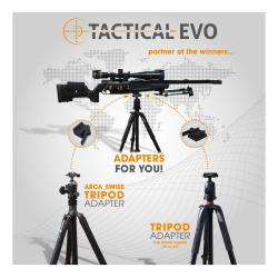 Adaptateur Pour Rotule De  Tripieds Avec 1/8 "Ou 3/8" Vis Standard Video