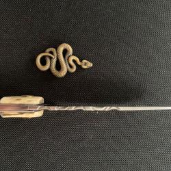 Couteau " Le mineur Lorrain " - Cerf / Corne Noire