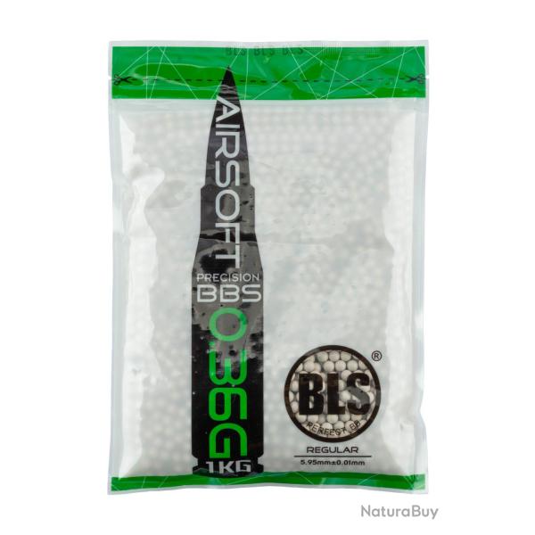 Billes lourdes 6mm airsoft BLS 0.36g - Sac de 1 kg - Sachet 1kg billes 0.36g BLS