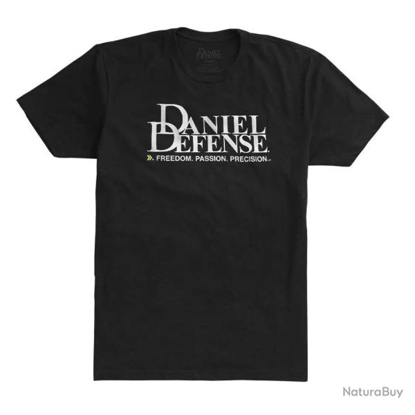 T-Shirt Daniel Defense Classic Noir S � XXL - T-Shirt Daniel Defense Classic Black T-S