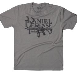 T Shirt Daniel Defense Classic Gris T Shirt Daniel Defense Automatic Gris