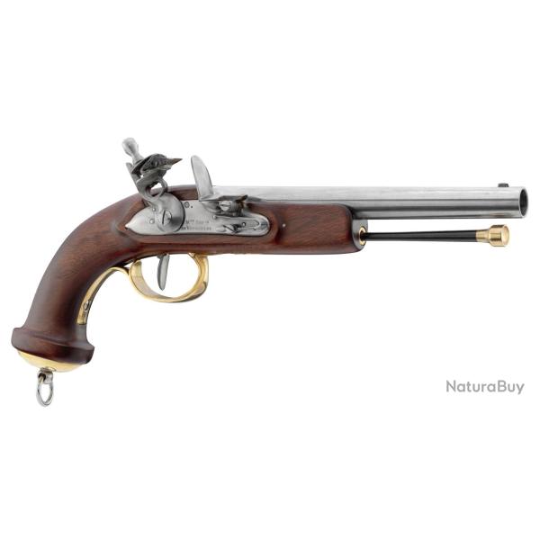 Pistolet Mamelouk � silex Cal. 14,5 mm Davide Pedersoli