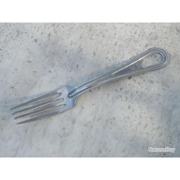 US ARMY - fourchette US Silco Stainless - Normandie 1944  WWII - lib 3