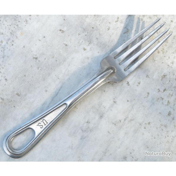 US ARMY - fourchette US WALCO Stainless - Normandie 1944  WWII - ref SLO22FUS010