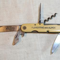 Canif &agrave; 6 fonctions Florestine des Alpes - ref CAB25CNR028