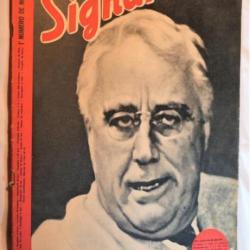 revue  SIGNAL num&eacute;ro 1er novembre 1943 - troupe d'occupation en Normandie 1944 WWII