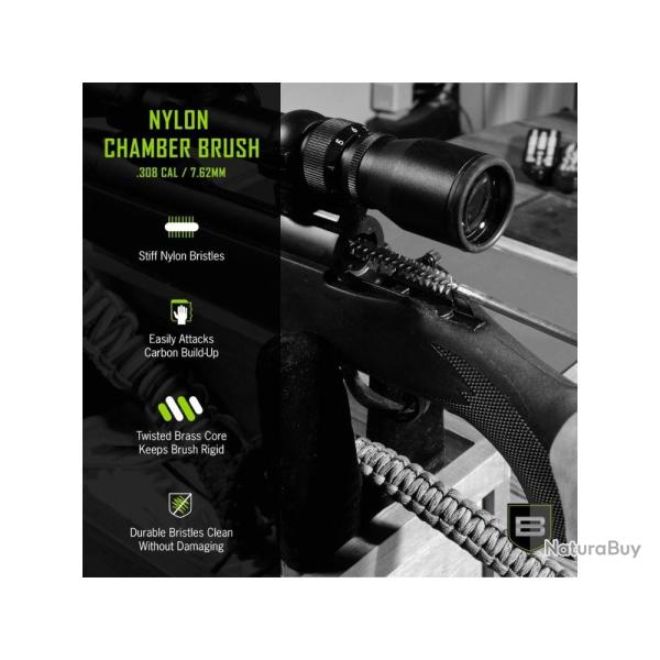 Brosse Nylon pour Chambre Ar .308 Cal