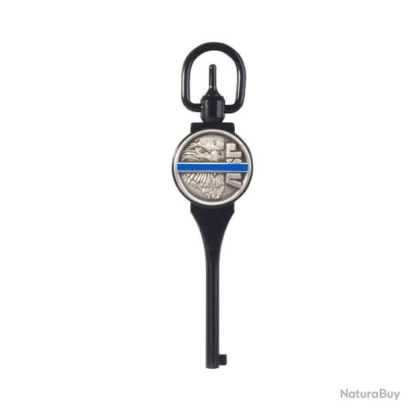 Blue Line G1 Extended Hancuff Key - Antique Copper