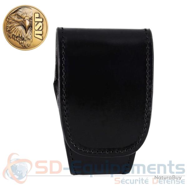Etui De Menottes Duty - Cuir Avec Passant Clip/Molle