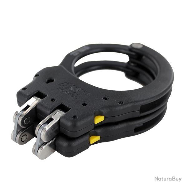 Menottes Ultra Plus Hinge Alu Blue Line