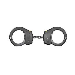 Menottes Ultra Plus Chaine Identif Acier Grises 1 Pawl (Yellow - Tactical)