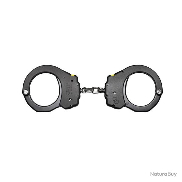Menottes Ultra Plus Chaine Identif Acier Grises 1 Pawl (Yellow - Tactical)