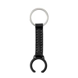 Concealable Baton Keyring Clip Black