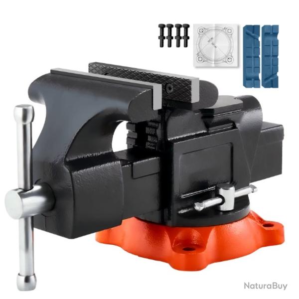 �tau �tabli Polyvalent Largeur M�choire 127 mm, �tau Atelier Fonte Ductile, 125 mm avec Enclume