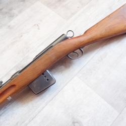 117004 - Fusil 1889 Infanterie Rubin Schmidt Suisse monomatricule + prot&egrave;ge canon