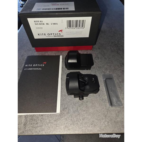 Point rouge Kite K1 rail weaver 2 MOA