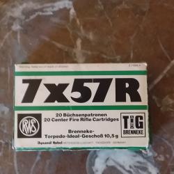 Balles Brenneke 7x57R