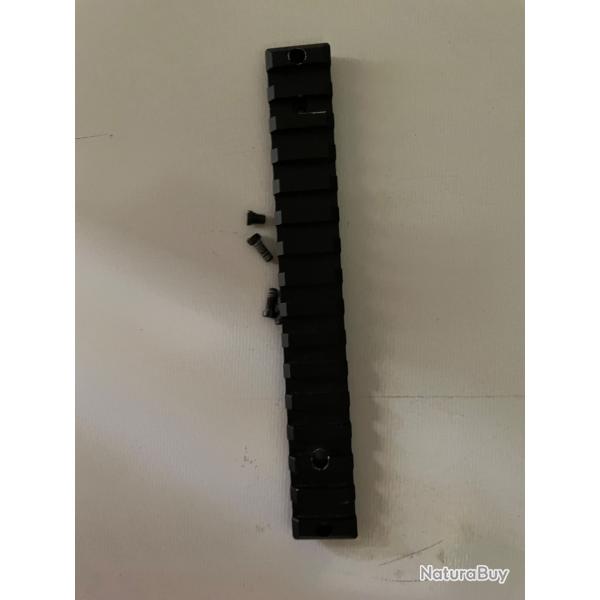 Rail picatinny pour carabine haenel sauer