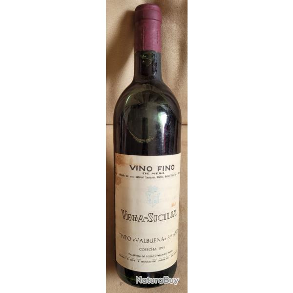 * RARE * VIN VEGA-SICILIA VALBUENA 1980